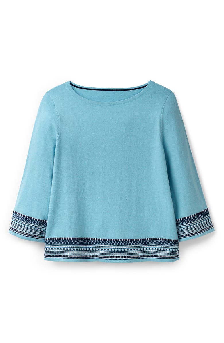 Boden Colette Embroidered Sweater, Alternate, color,