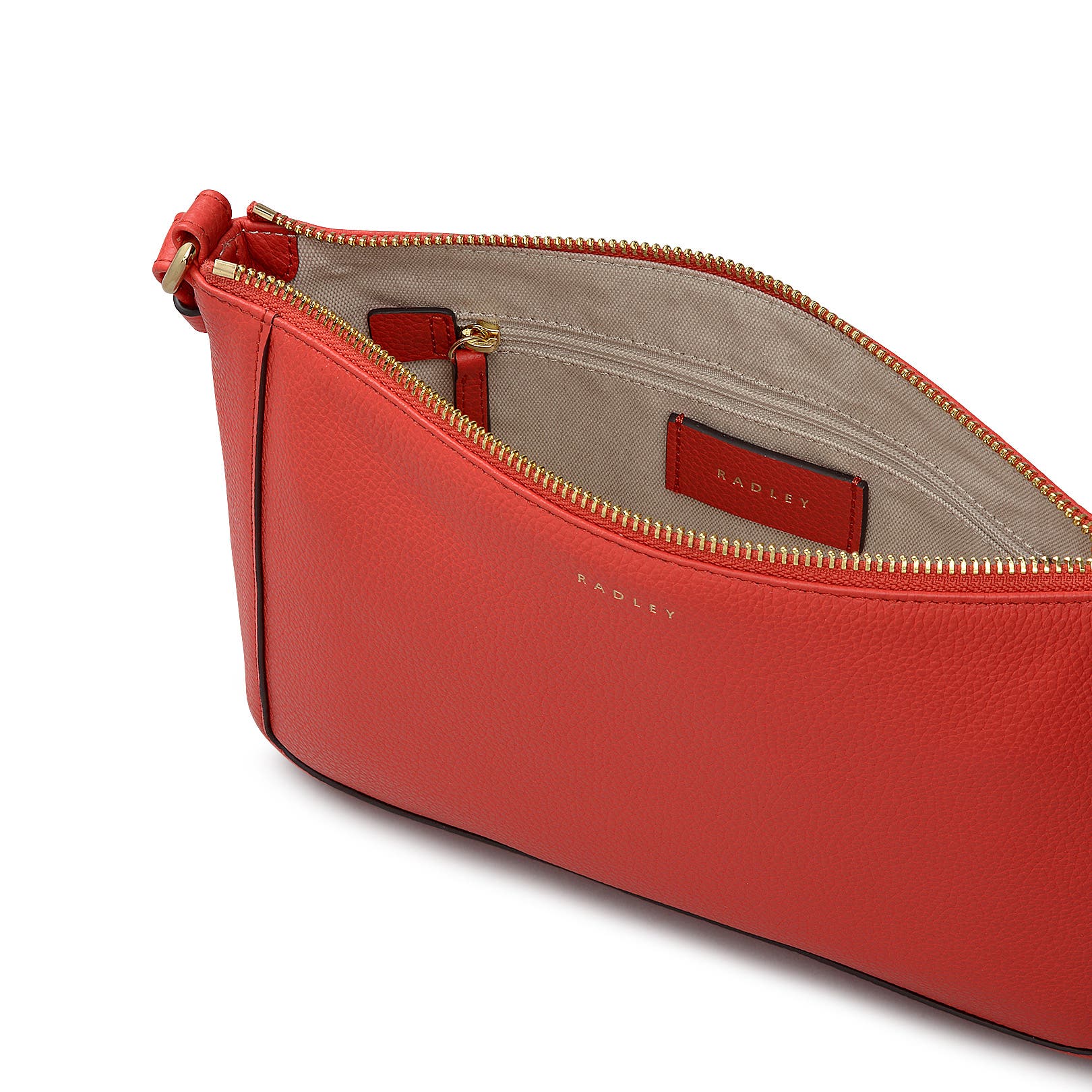 Kew Way Small Ziptop Crossbody Bag, Alternate, color, Luscious Red