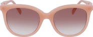 Longchamp 54mm Gradient Tea Cup Sunglasses