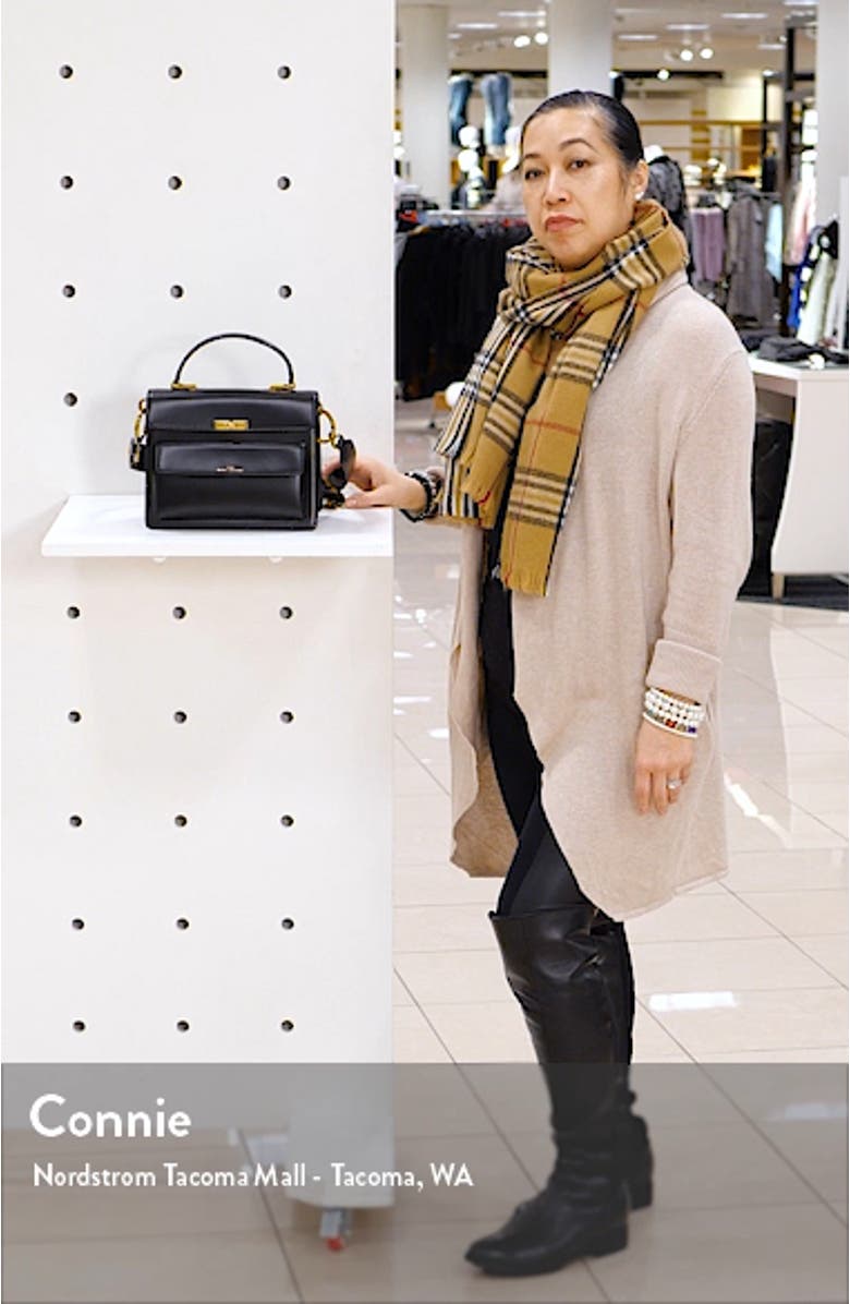 The Uptown Leather Shoulder Bag, sales video thumbnail