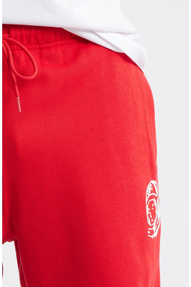 BB Helmet Cotton Drawstring Shorts, Alternate, color, RED