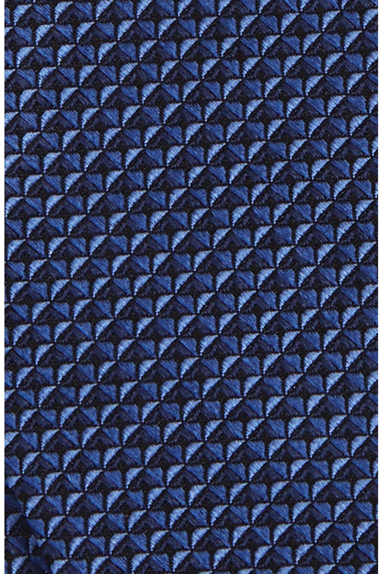 Solid Silk Bow Tie, Alternate, color, NAVY