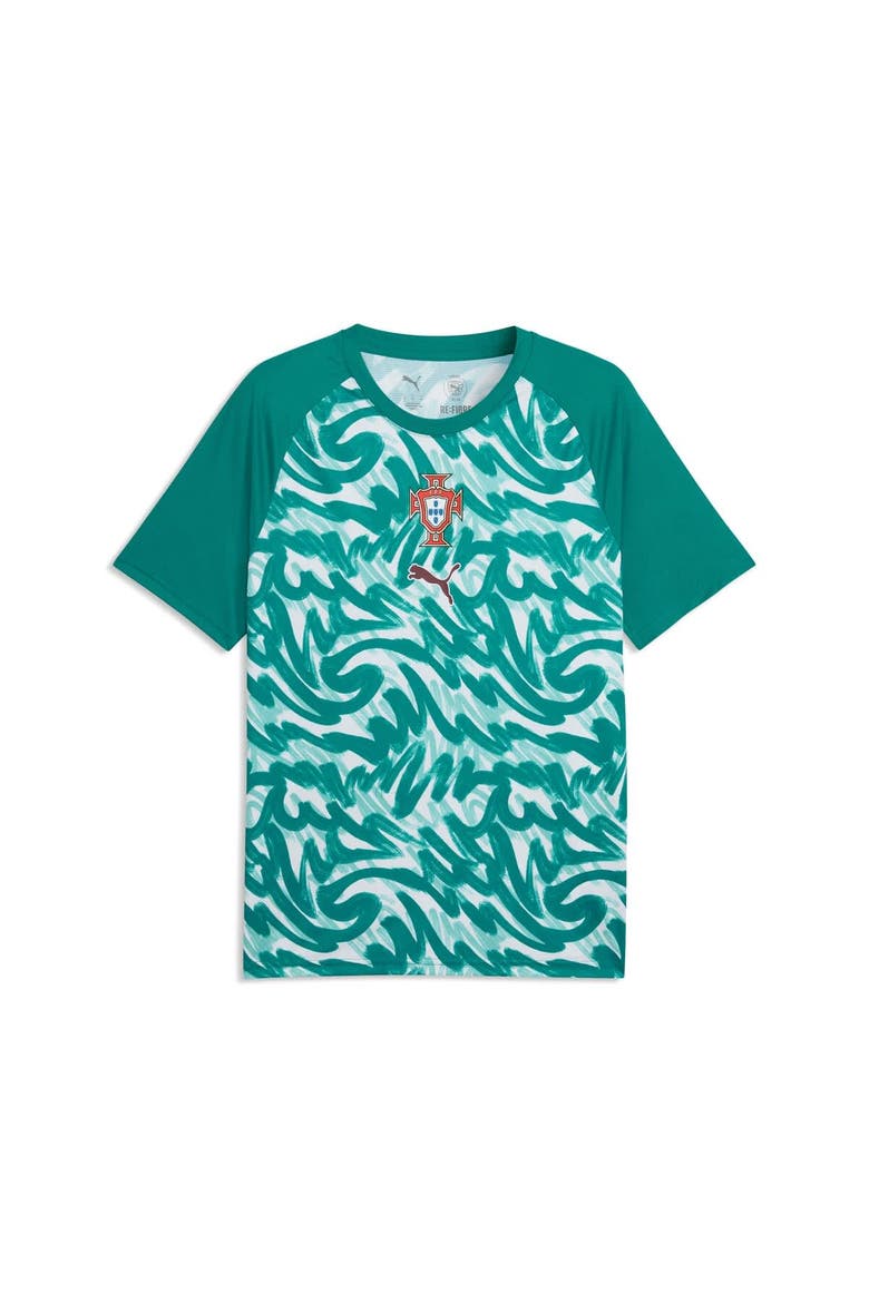 Men's Puma Green Portugal National Team Pre-Match Jersey, Alternate, color, Green