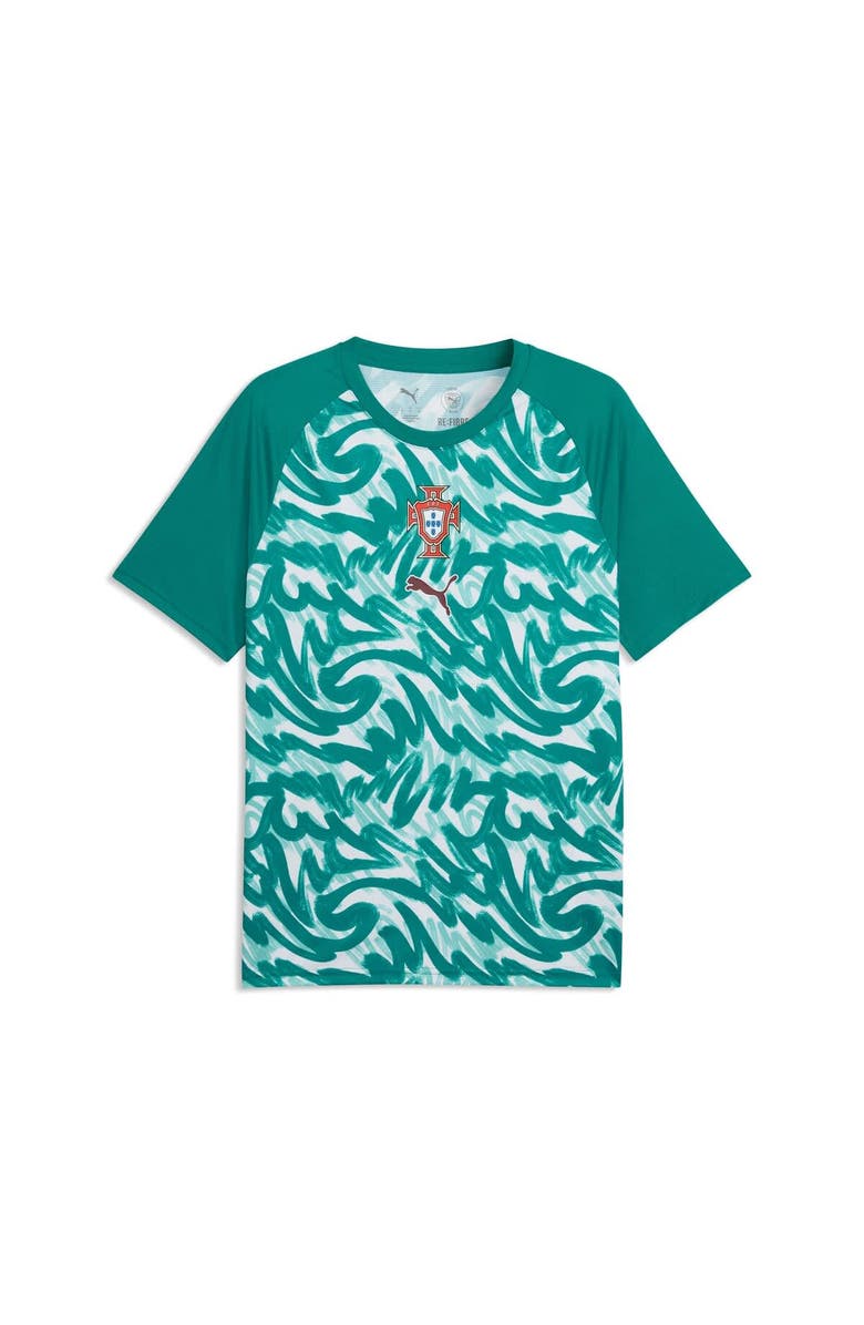 PUMA Men's Puma Green Portugal National Team Pre-Match Jersey, Alternate, color, Green