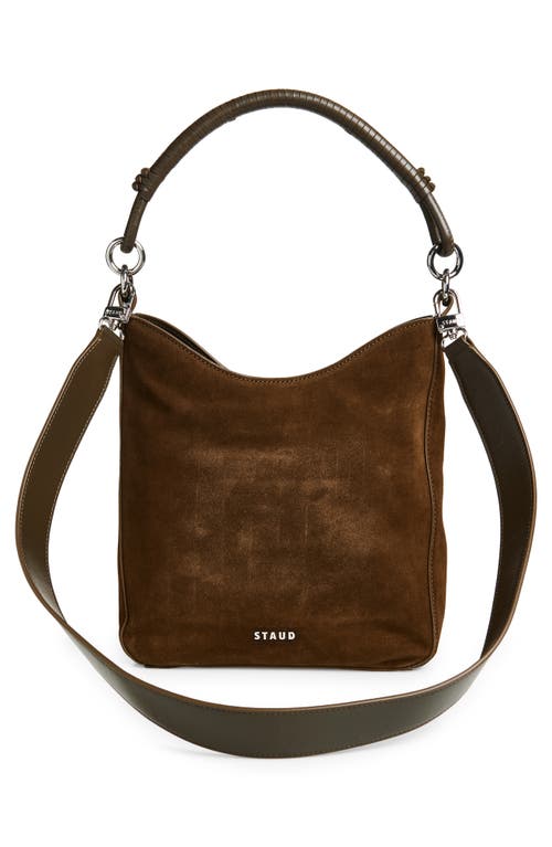 Staud Mel Shoulder Bag Truffle In Brown