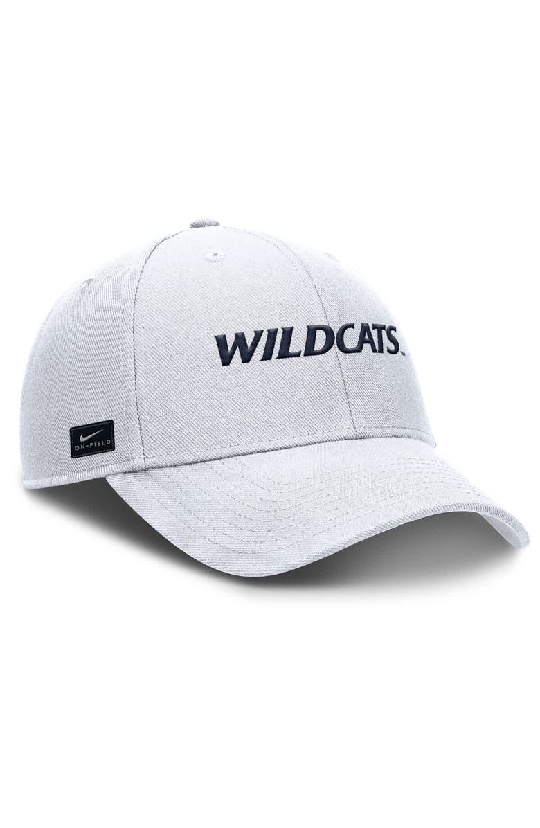 Nike Men's Nike White Arizona Wildcats 2025 On-Field Rise Performance Adjustable Hat, Alternate, color, White