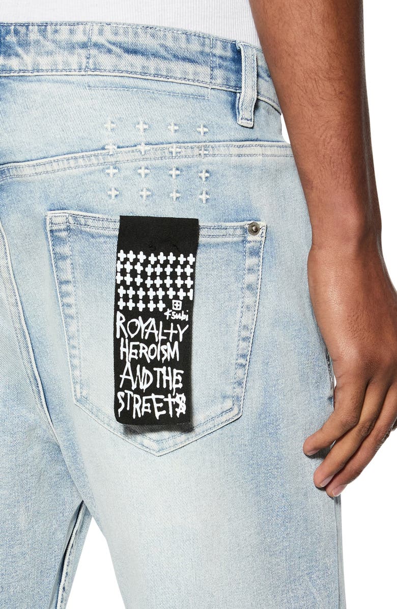 Ksubi Bronko Legacy Ripped Bootcut Jeans, Alternate, color,