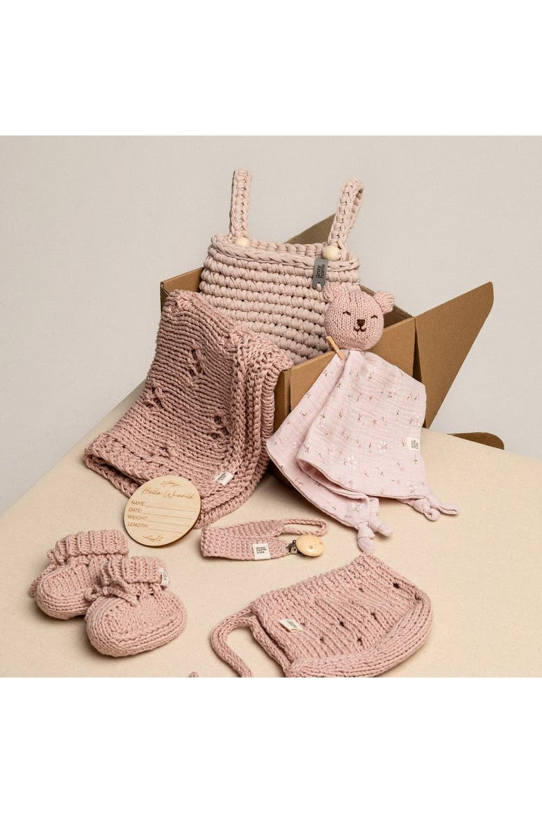 Baby Arrival Gift Set Pointelle, Alternate, color, Blush
