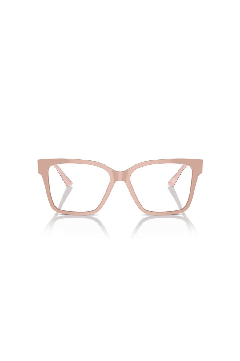 55mm Rectangle optical glasses, Alternate, color, Pink