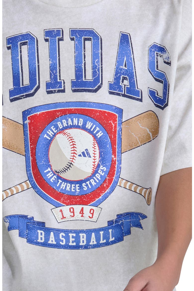 Kids' Baseball Graphic T-shirt, Alternate, color, OFF WHITE
