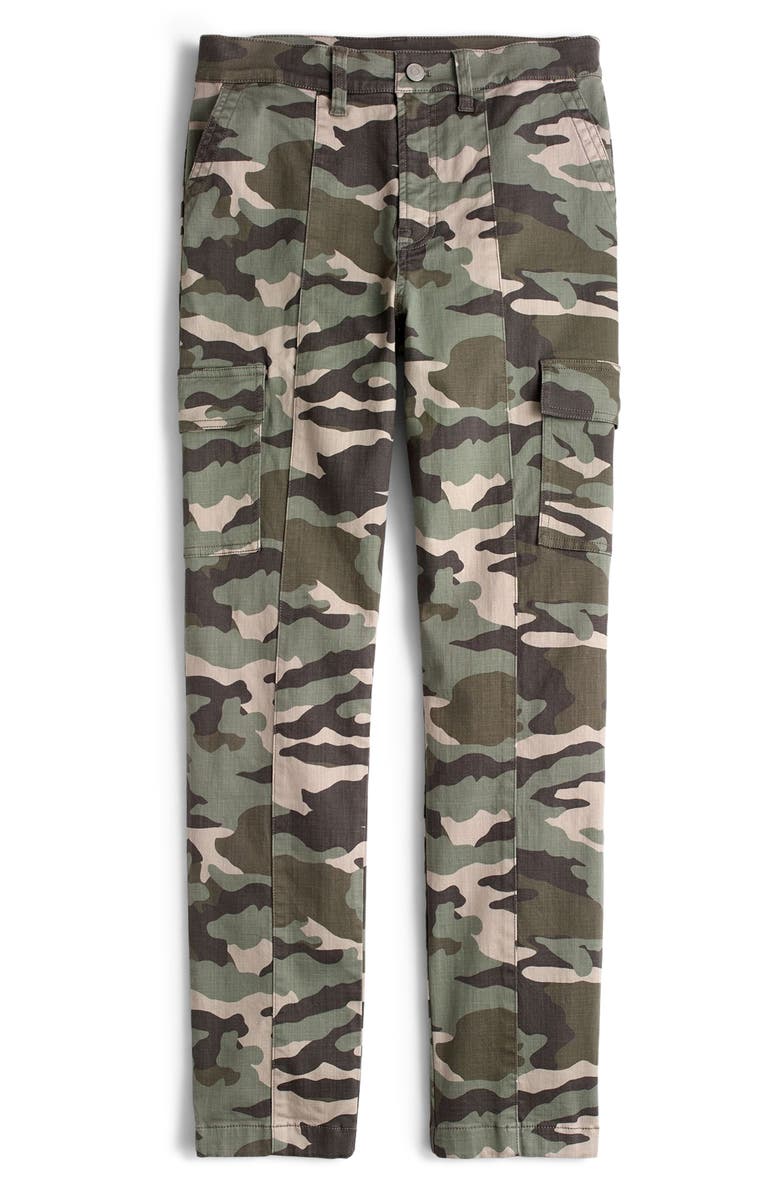 J.Crew Camo Straight Leg Cargo Pants, Main, color,
