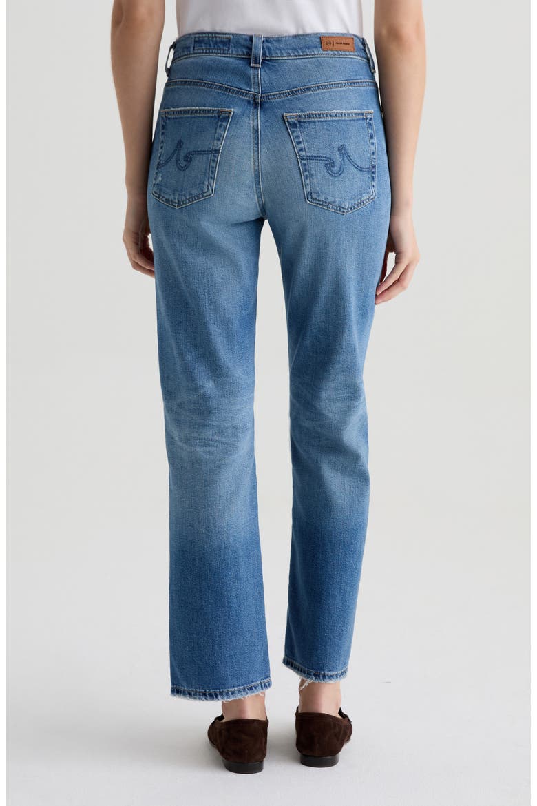 Brinley Mid Rise Straight Leg Jeans, Alternate, color, 16 YEARS SOARING