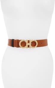 FERRAGAMO Salvatore Ferragamo Reversible Gancini Belt