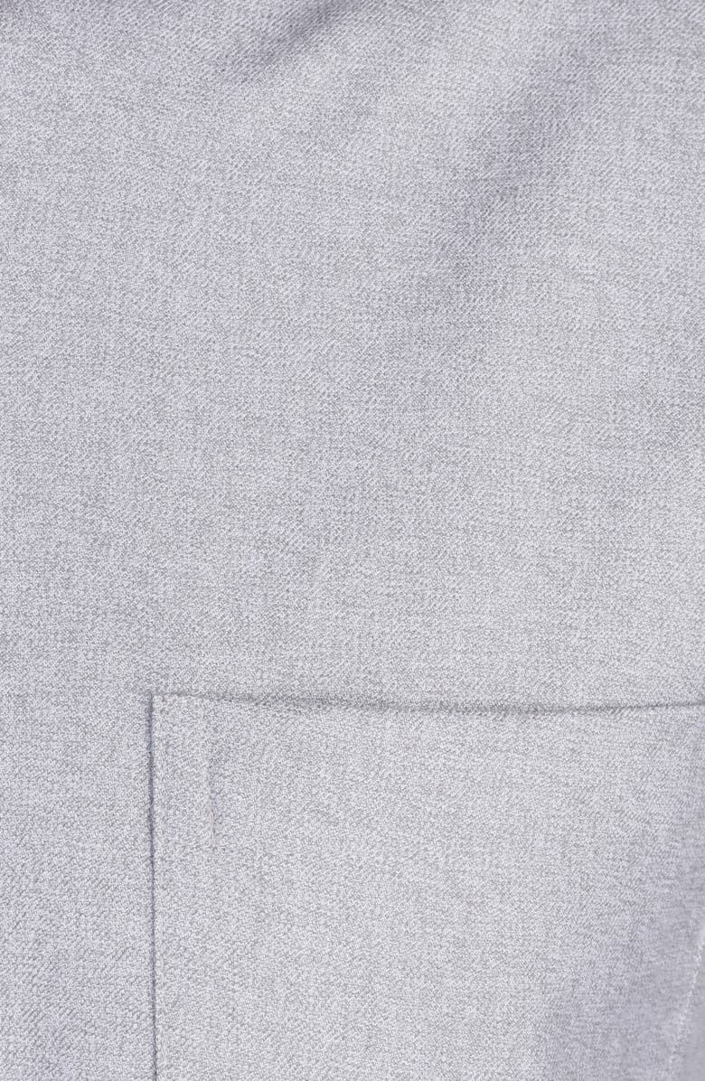 Alton Lane Howard Everyday Solid Cotton Flannel Button-Up Shirt, Alternate, color, 