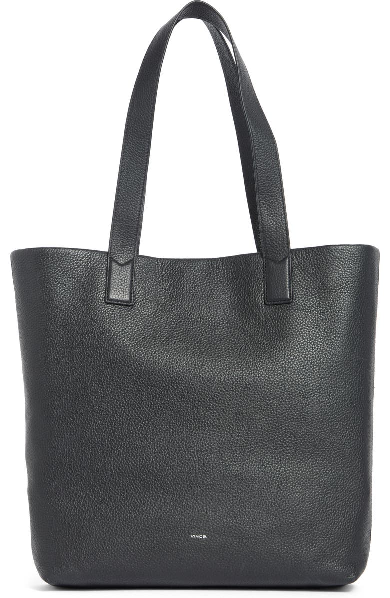 Vince Larkin Slim Tote Bag, Main, color, Black