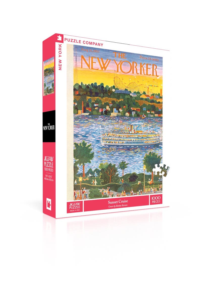 Sunset Cruise 1000 Piece Puzzle, Alternate, color, No Color