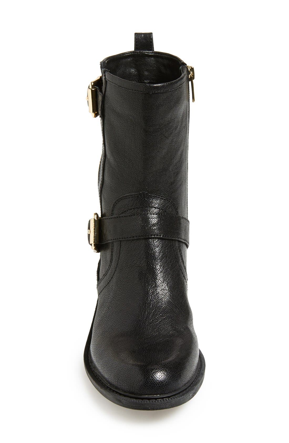 Vince Camuto 'Roadell' Boot, Alternate, color, BLACK LEATHER