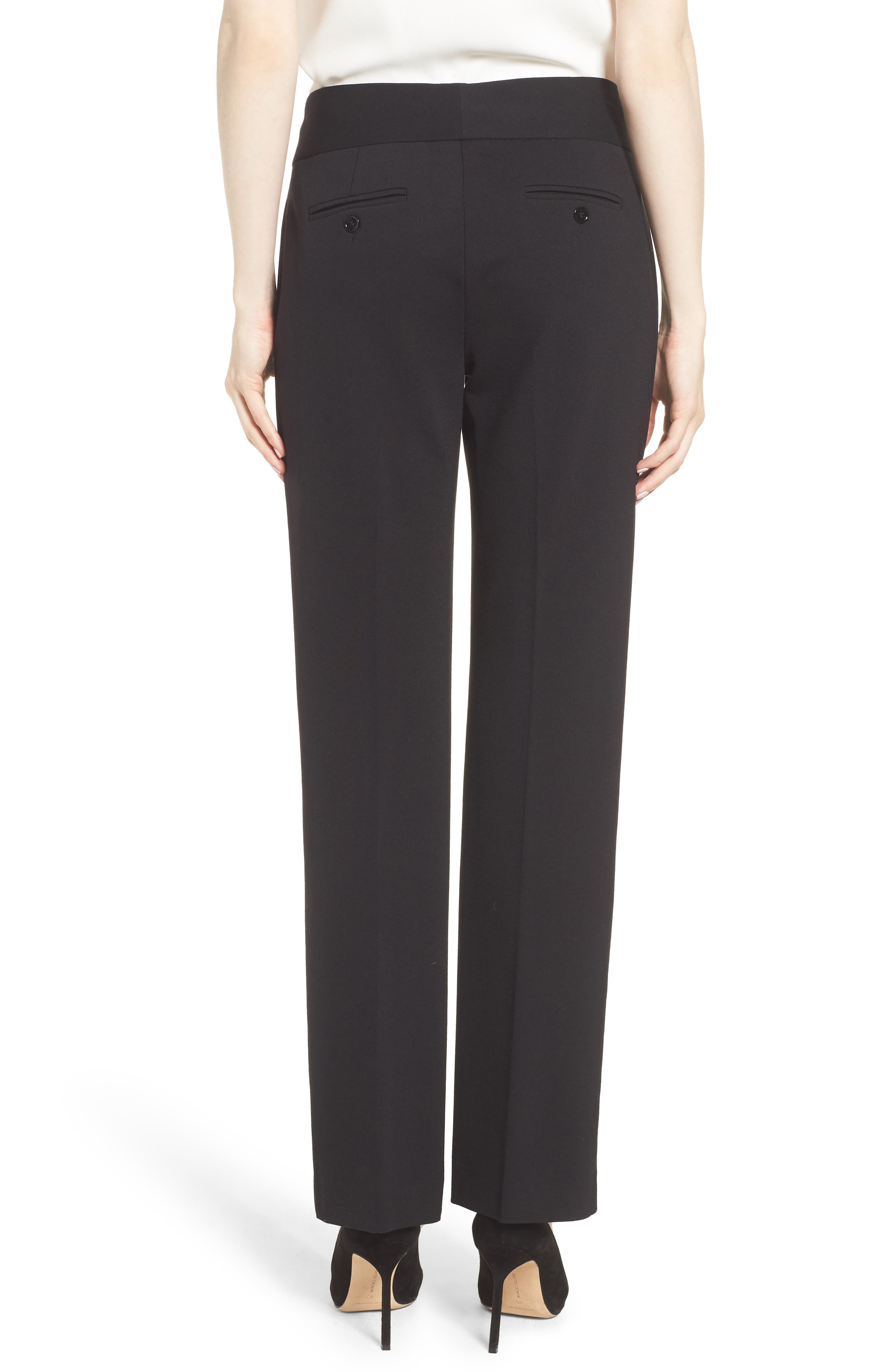 Ponte Knit Slim Boot Leg Pants - image 2