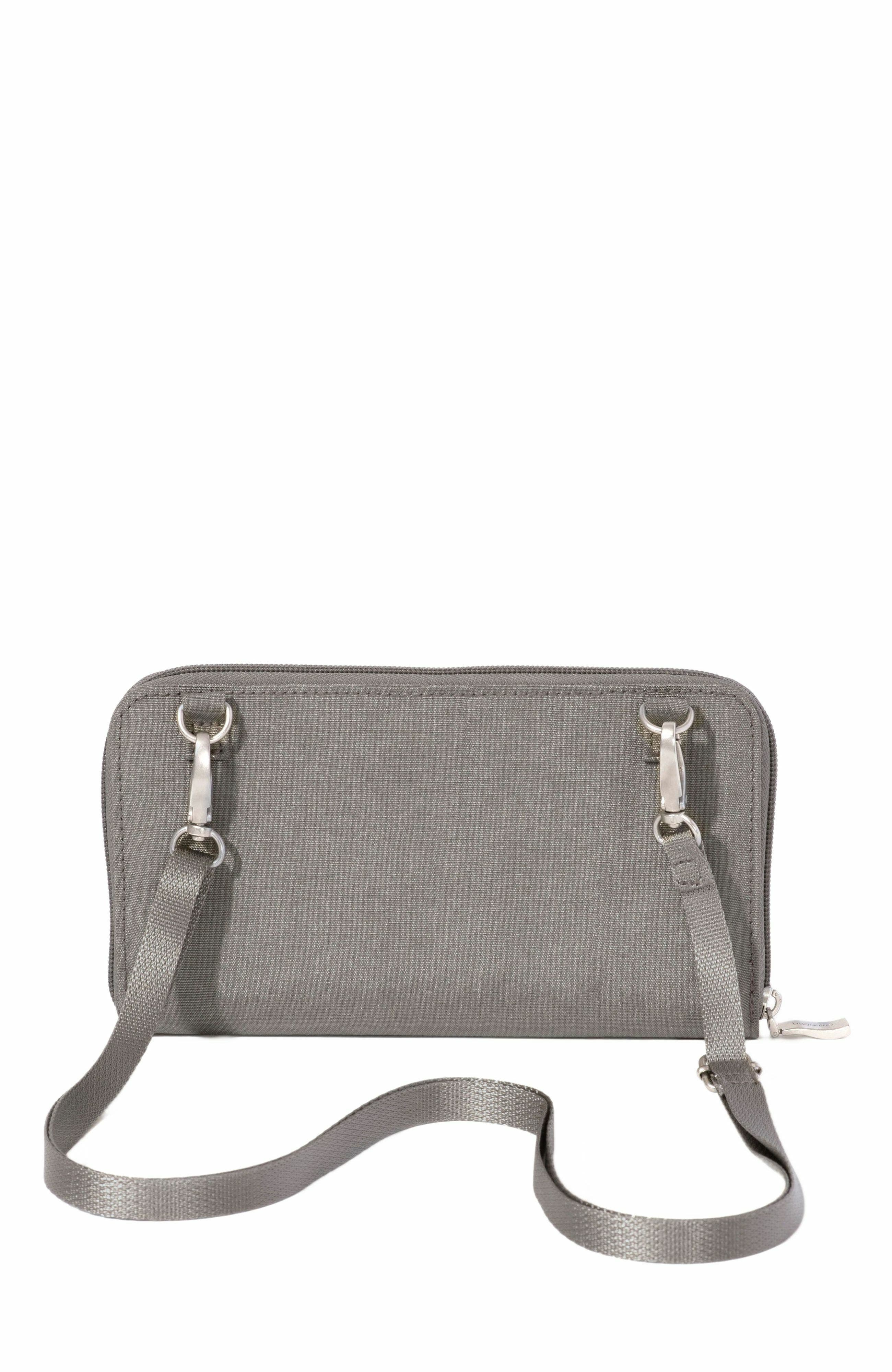 RFID Phone Wallet Crossbody Bag, Alternate, color, STERLING SHIMMER
