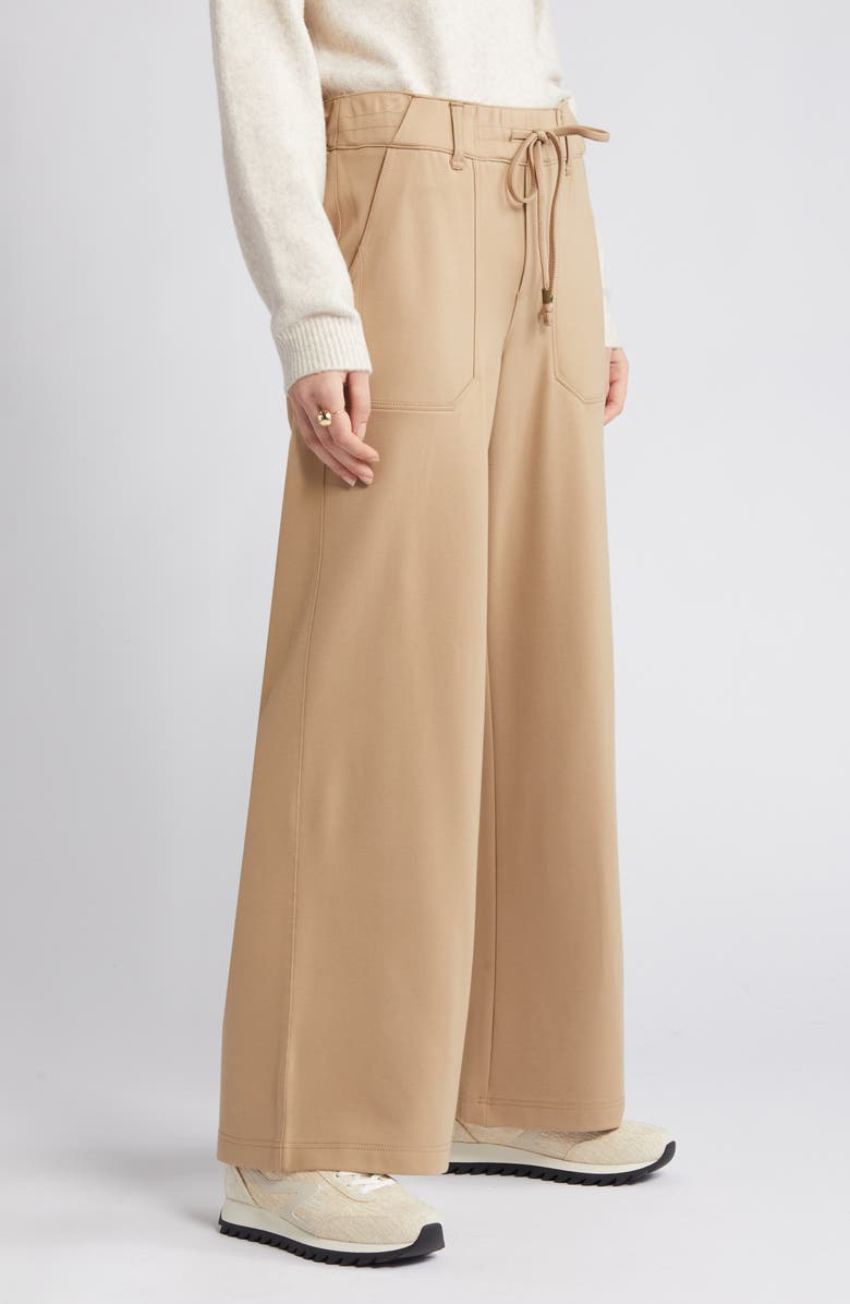 Wit & Wisdom 'Ab'Leisure Pull-On High Waist Wide Leg Knit Pants, Alternate, color,