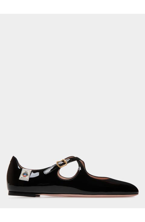 rina Flat In Andorra Patent Leather