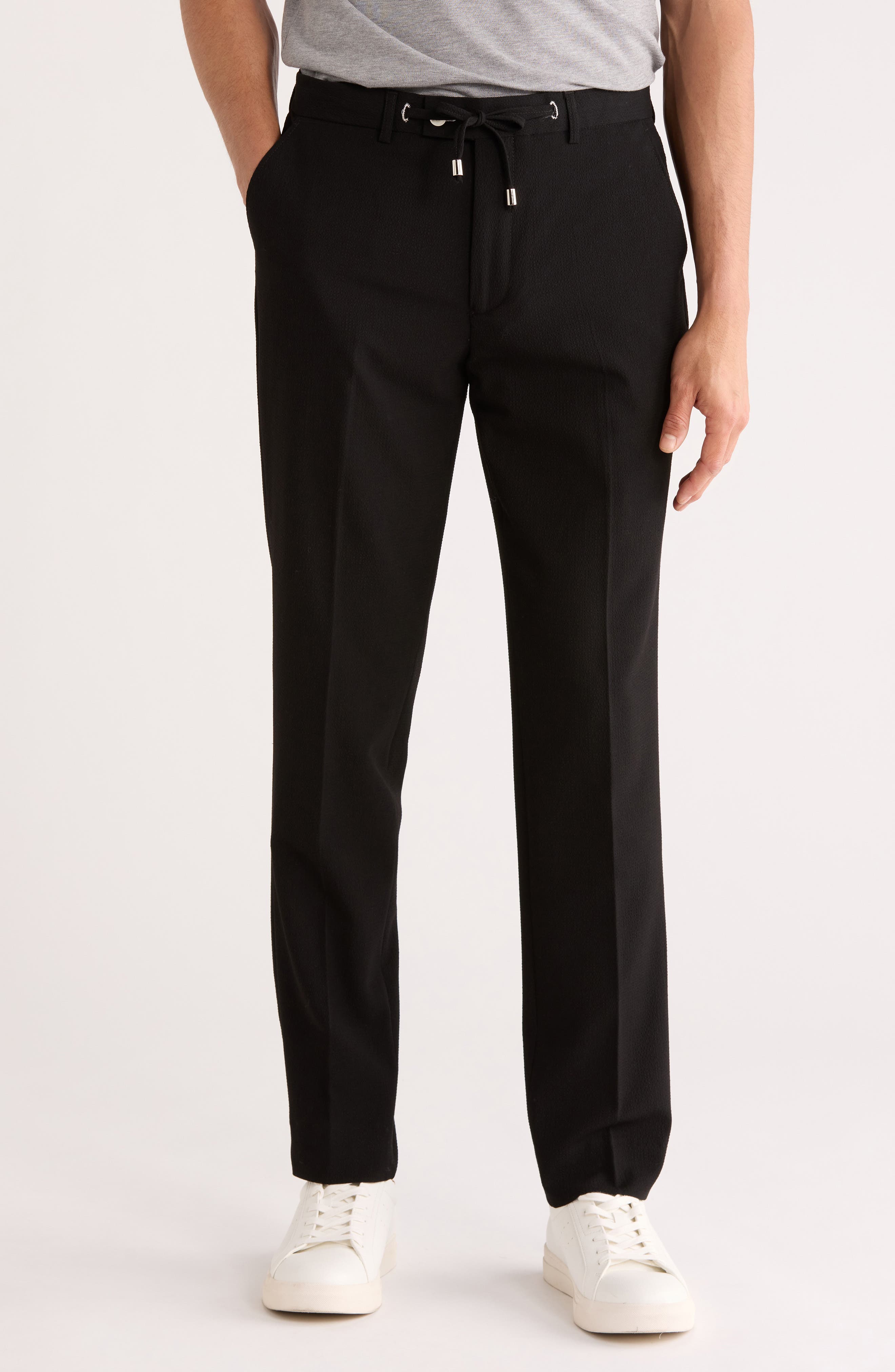 Scotch & Soda Seersucker Flat Front Pants
