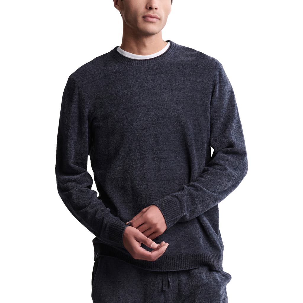 Barefoot Dreams Cozychic Ultra Lite® Crewneck Pullover In Blue