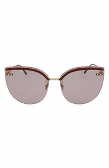 Bottega Veneta 62mm Cat Eye Sunglasses