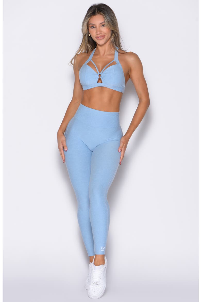 Iron Edge Bra, Alternate, color, Blue Mist