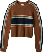 Brixton Racing Stripe Crewneck Sweater