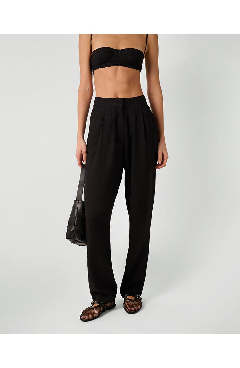 WeWoreWhat Linen Trouser, Main, color, 