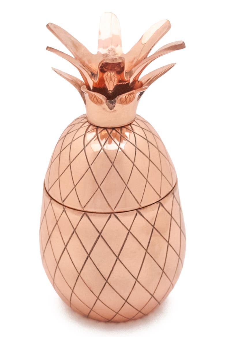W&P DESIGN Pineapple Tumbler, Alternate, color, COPPER