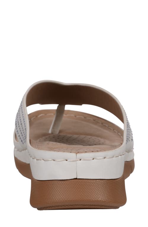 Gc Shoes Amari Comfort Sandal In White