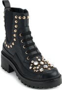 KARL LAGERFELD PARIS Breck Studded Bootie