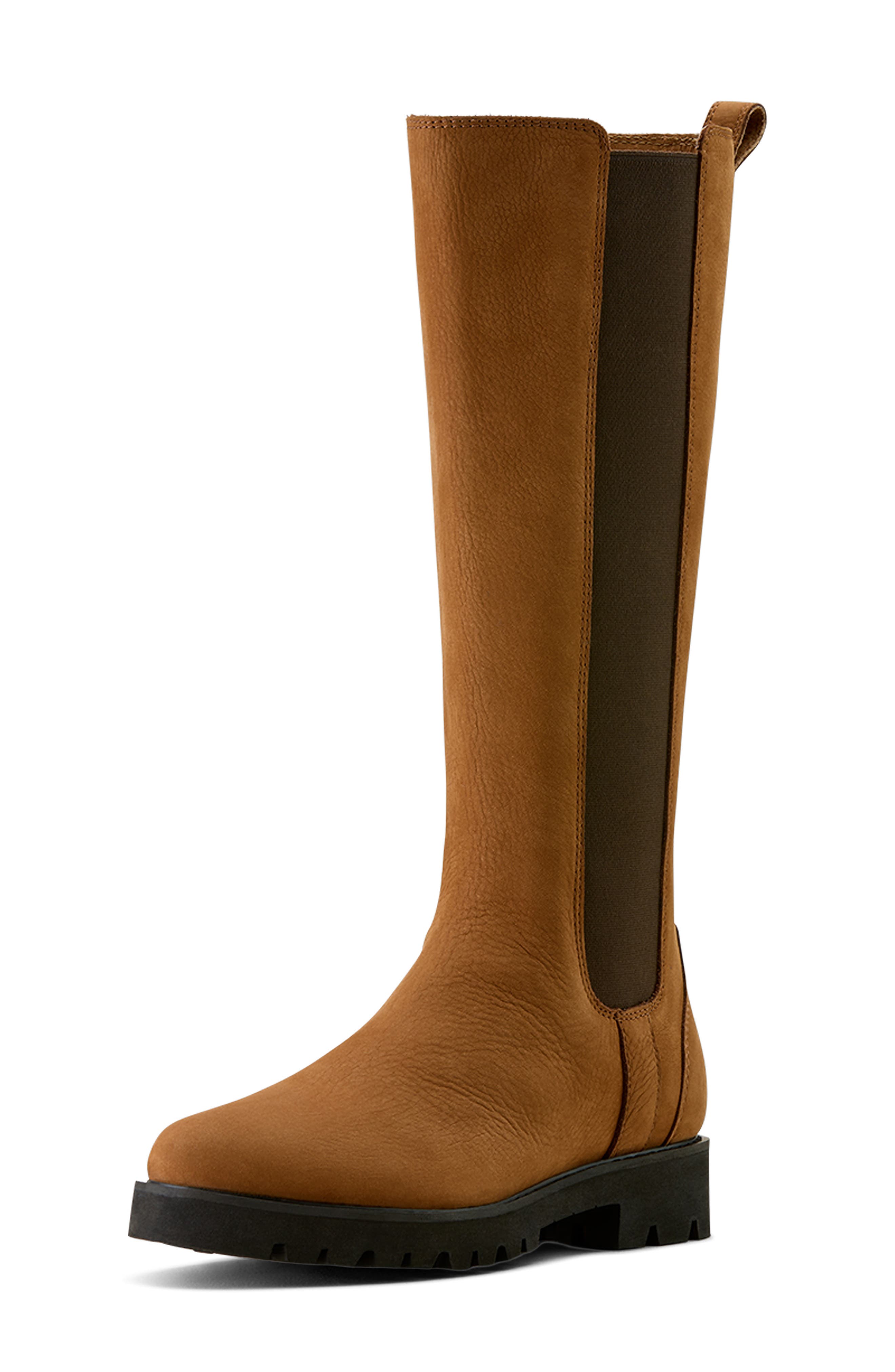 Ariat Camden Waterproof Tall Boot, Alternate, color, Brown