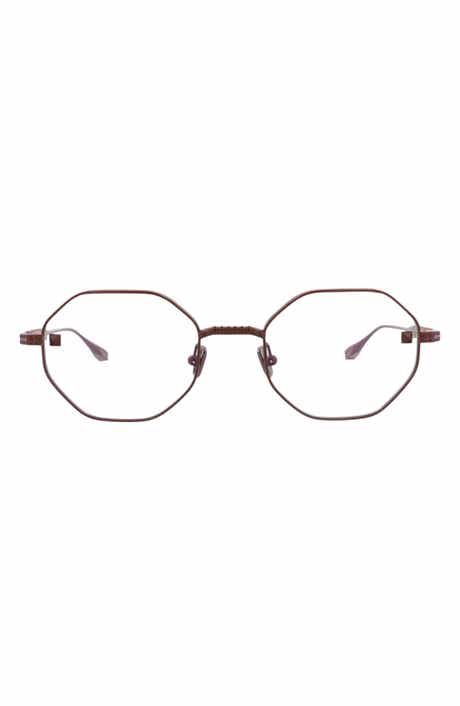 Valentino 52mm Geometric Optical Glasses