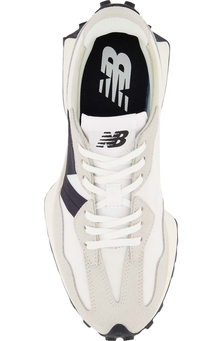 New Balance 327 Sneaker, Alternate, color, White/ Black