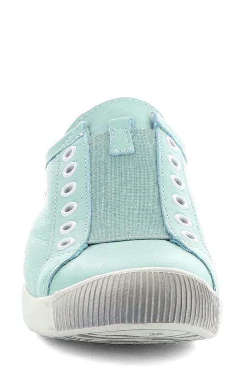 Softinos By Fly London Irit Low Top Sneaker In Green