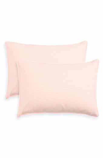 Set of 2 Stripe Cotton Seersucker Shams