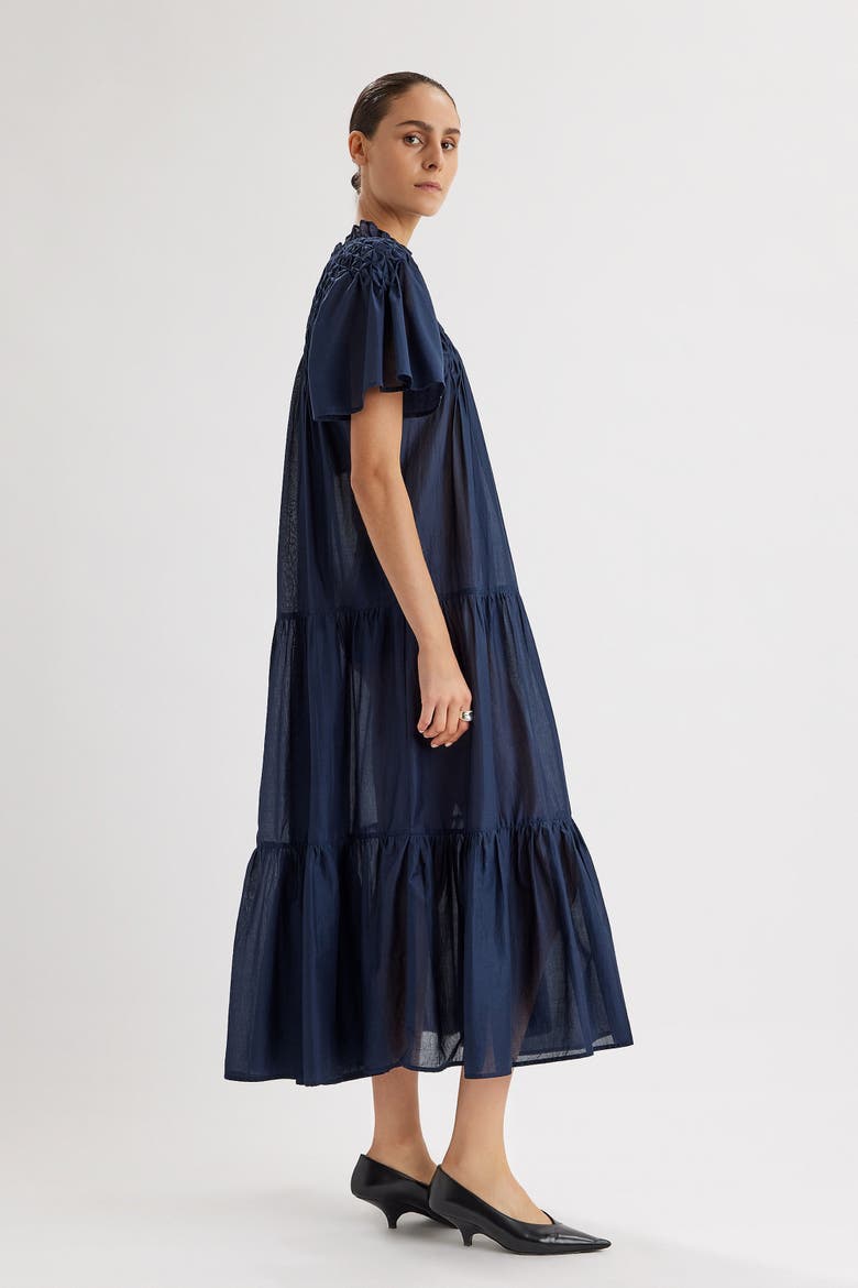 Bejart Dress, Alternate, color, Navy