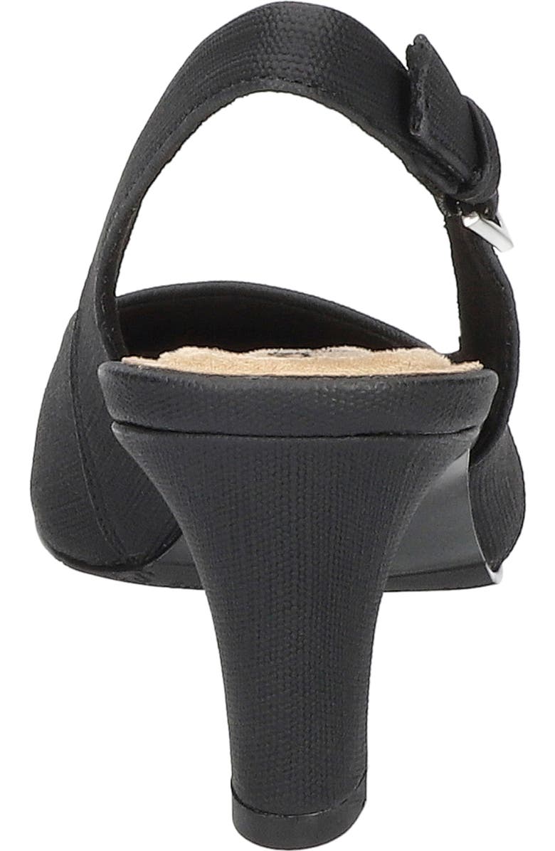 EASY STREET Ritsa Slingback Pump, Alternate, color, Black Linen