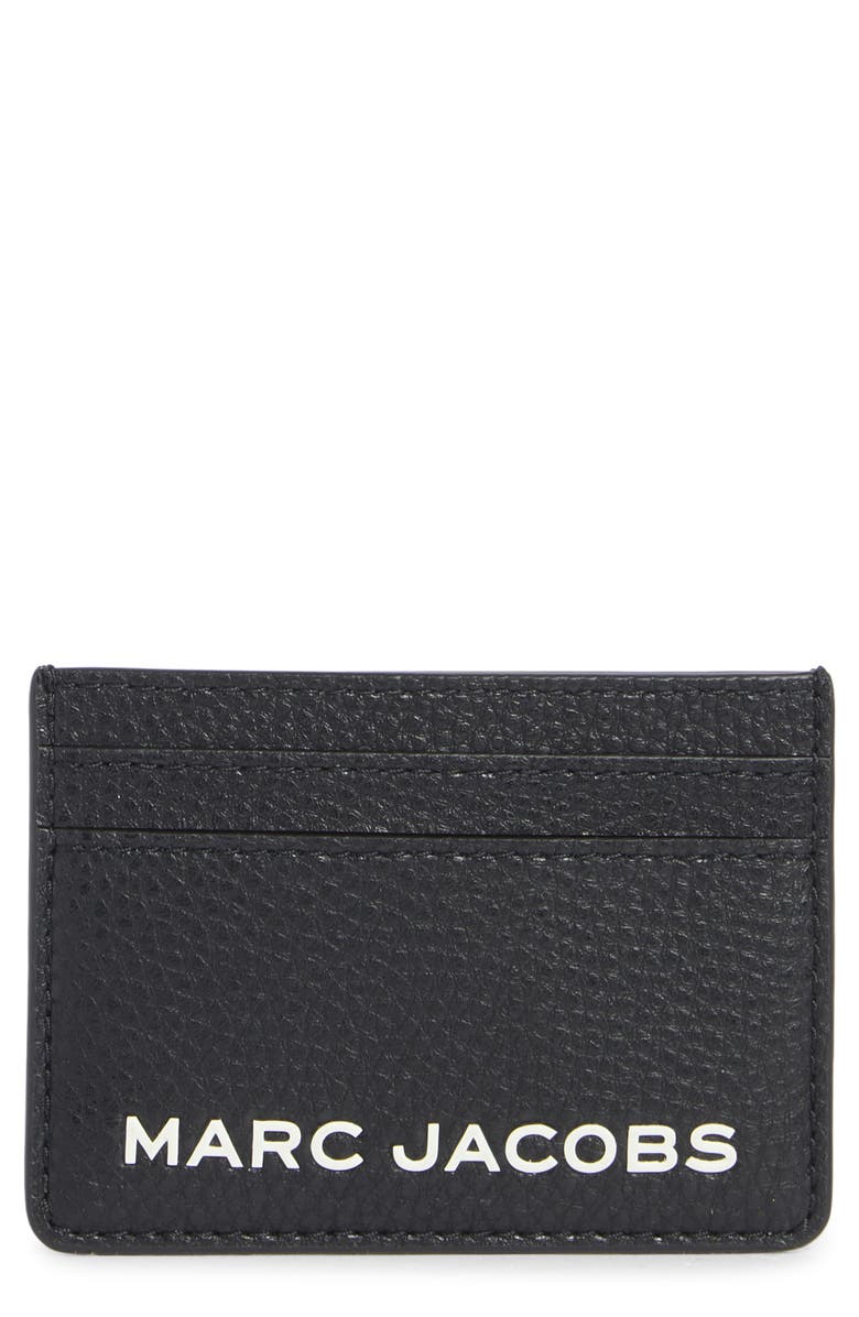 Marc Jacobs Bold SLG Card Case, Main, color, Black