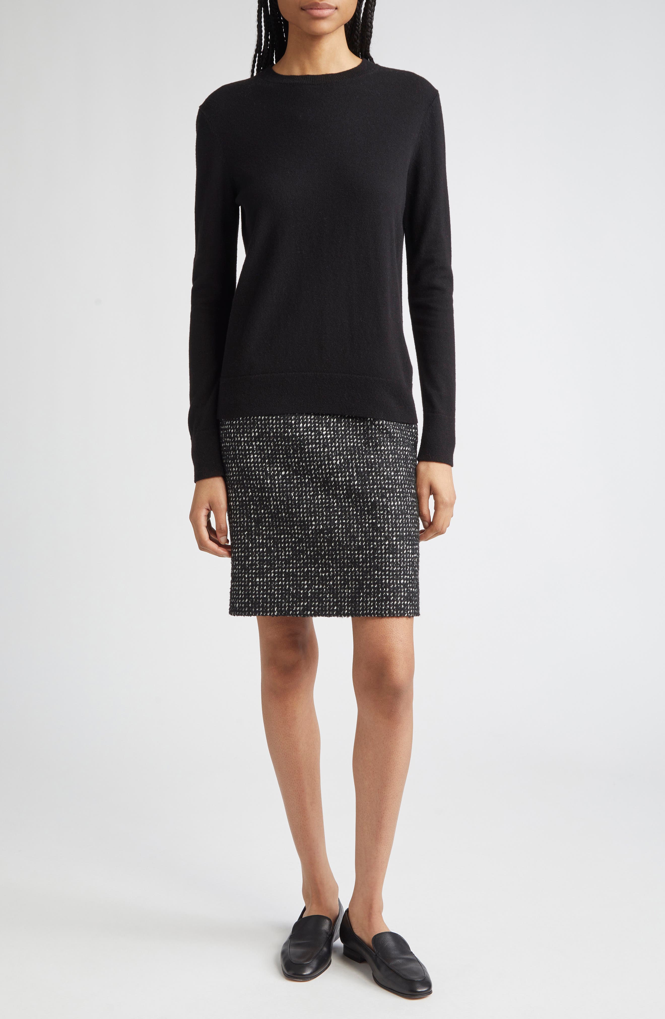 Boucle Tweed Skirt - image 2