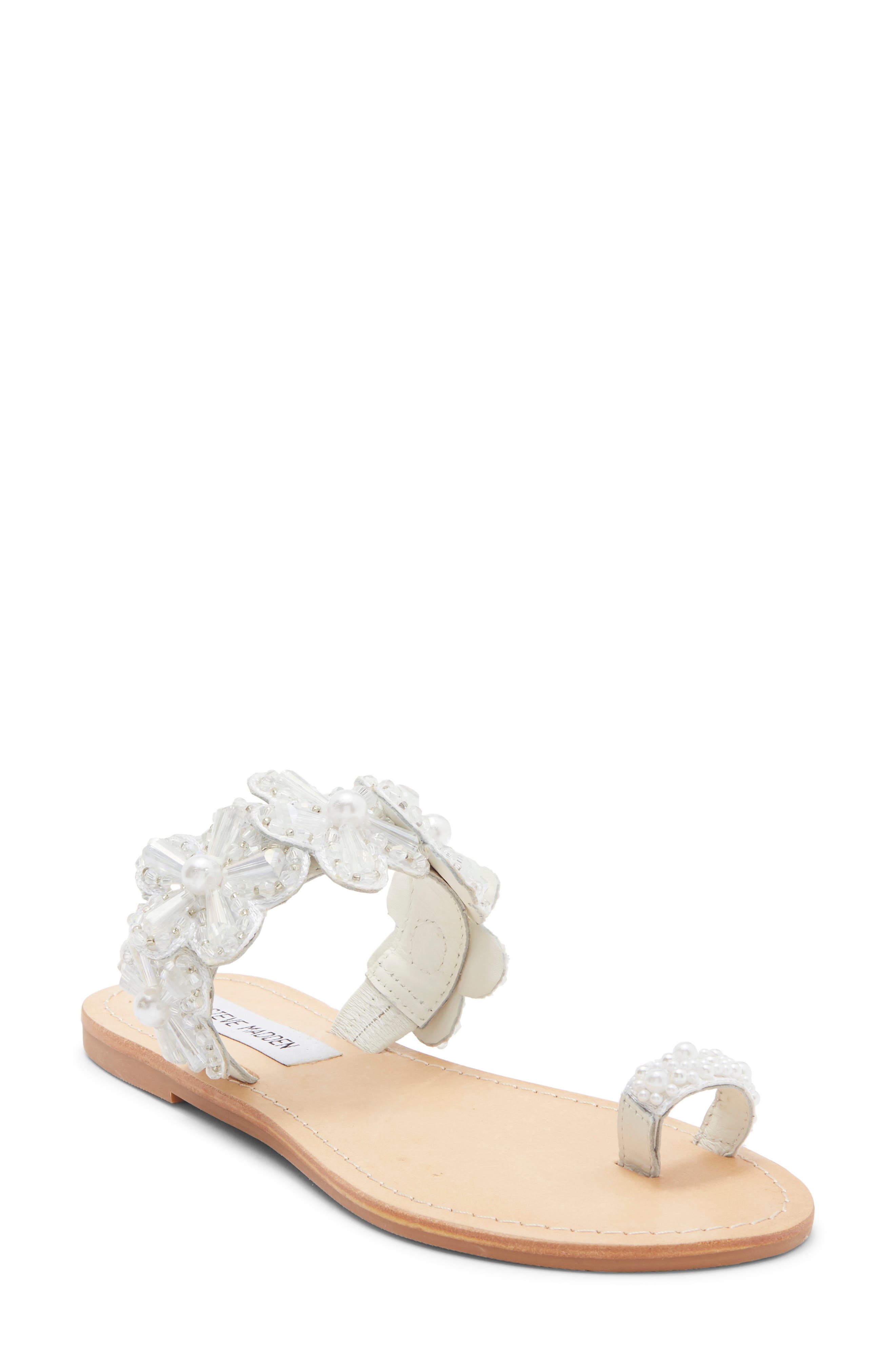 Steve Madden Emmey Sandal, Main, color, Clear