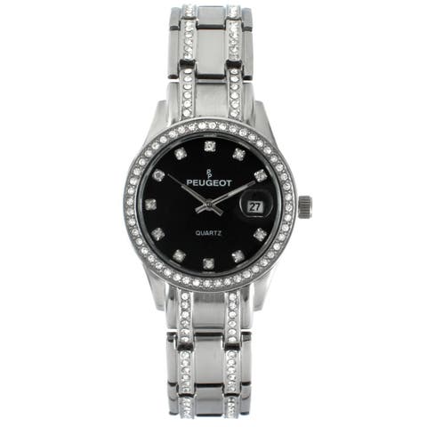 Luxury Swarovski Crystal Bracelet Watch- 30MM