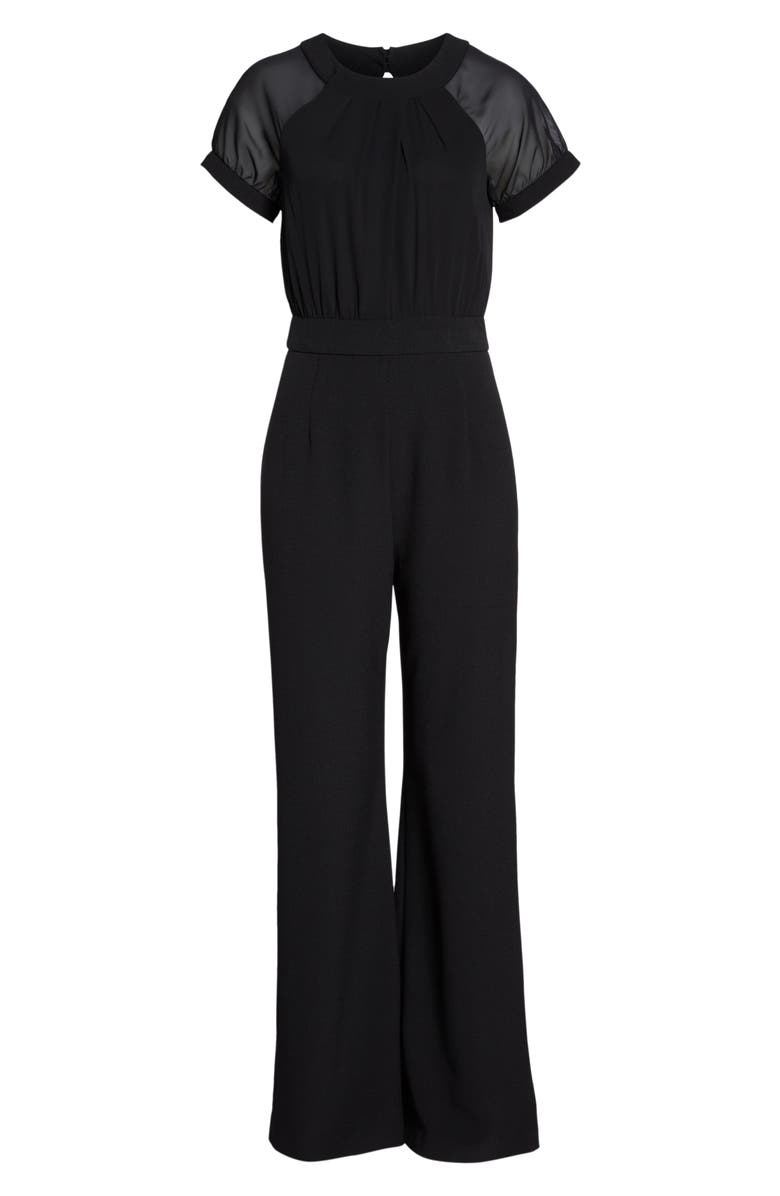 Vince Camuto Crepe Jumpsuit, Alternate, color, 