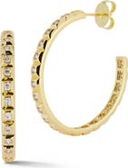 GLAZE JEWELRY Cubic Zirconia Hoop Earrings