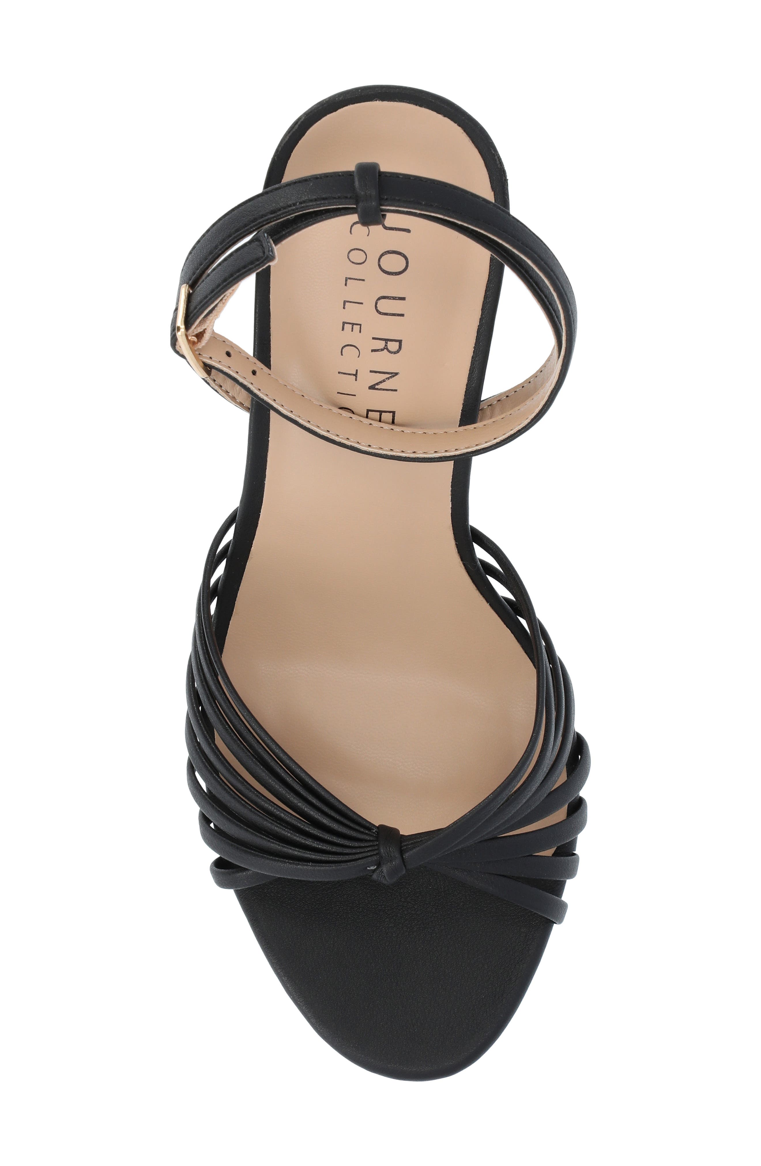Journee Collection Vanita Stiletto Sandal, Alternate, color, Black