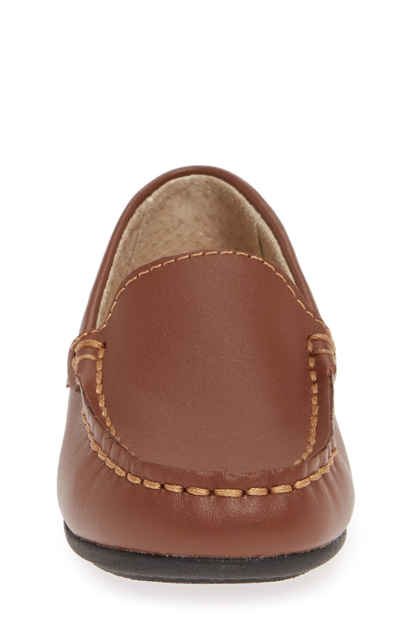Footmates Brooklyn Loafer, Alternate, color, Cognac