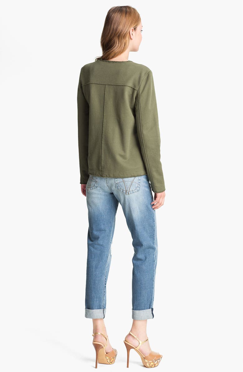 KUT from the Kloth 'Catherine' Distressed Slim Boyfriend Jeans, Alternate, color, 